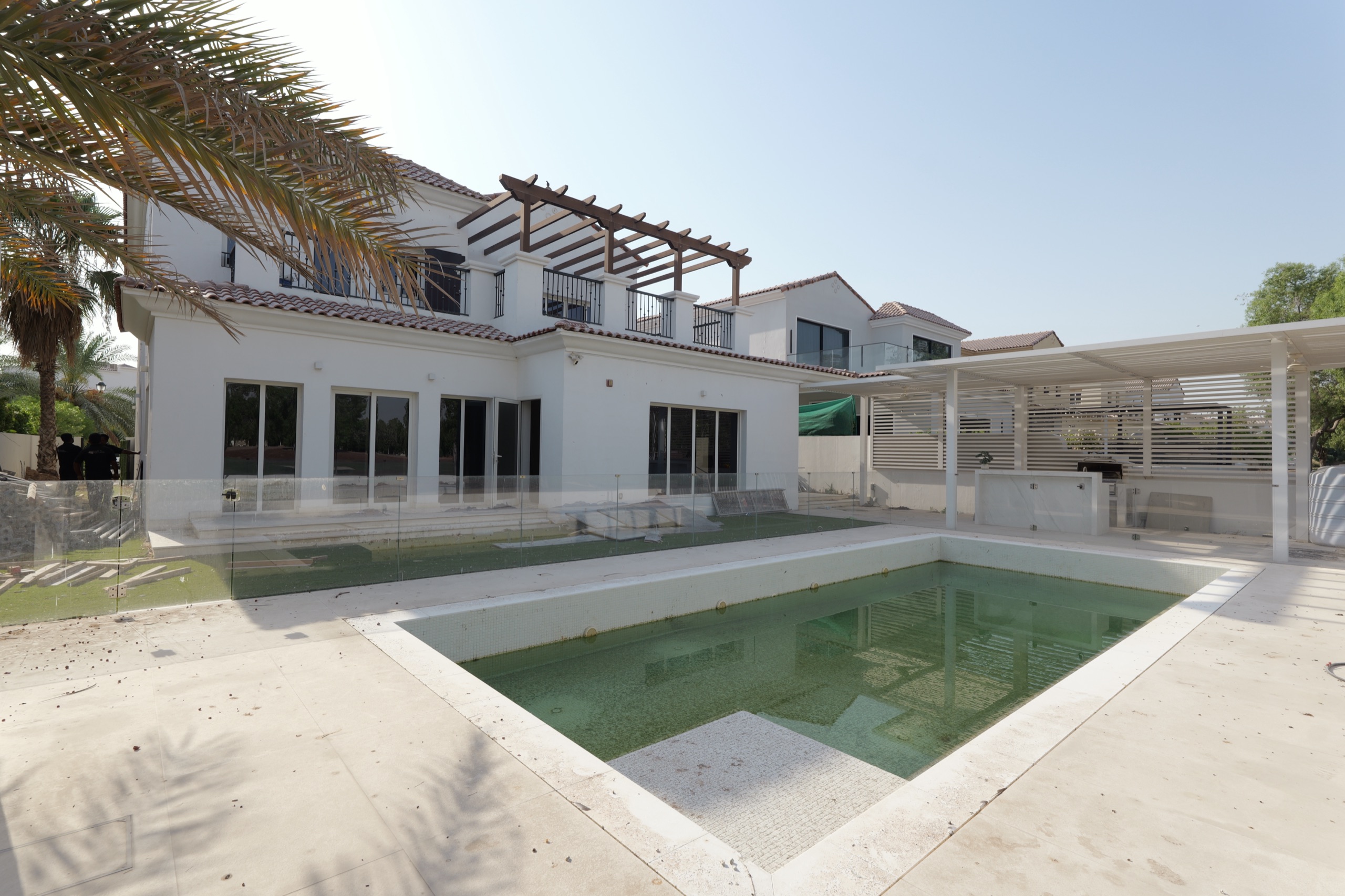 Villa at Jumeirah Golf Estates — Before